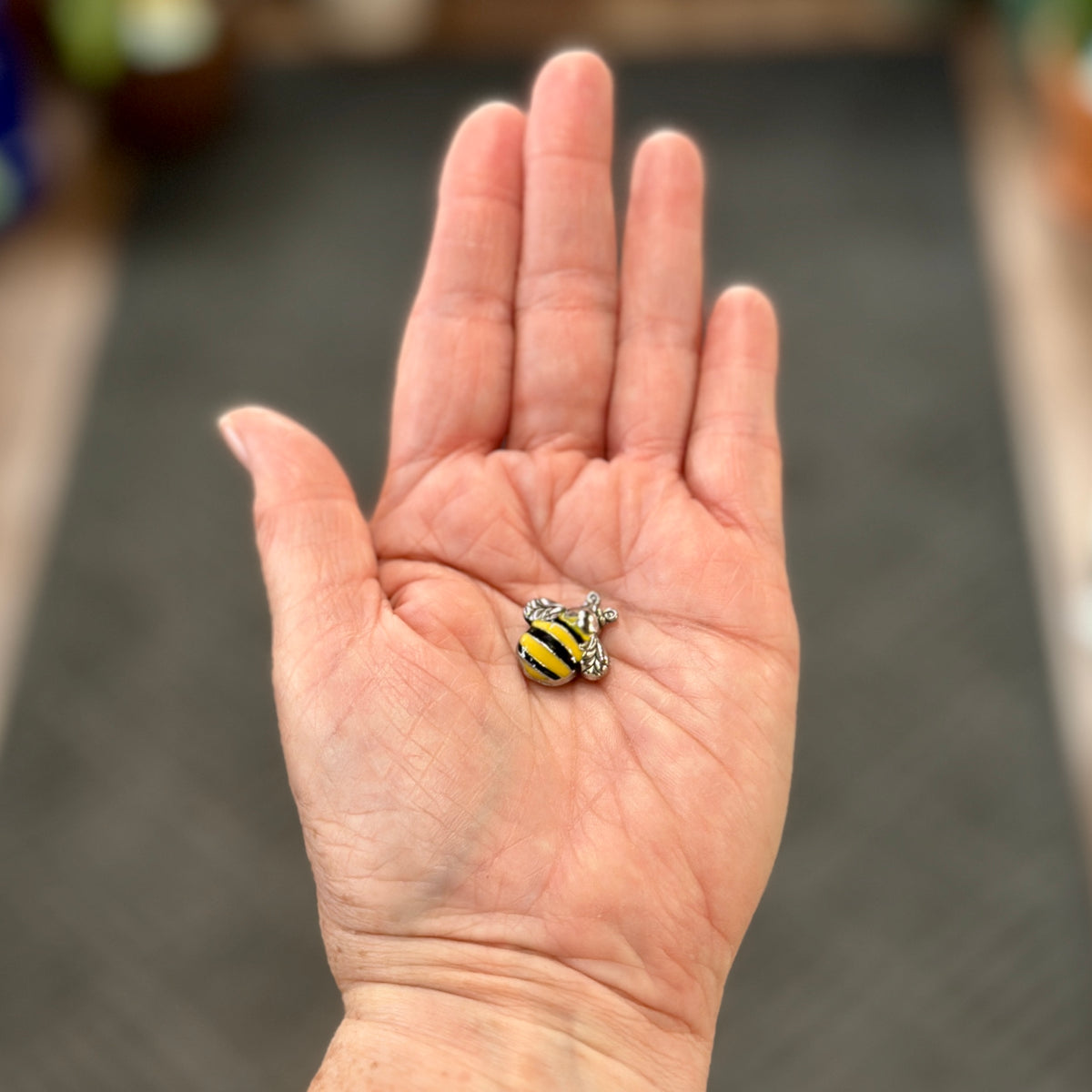 Bumble Bee Pocket Charm