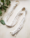 Basic Macrame Plant Hanger: Natural