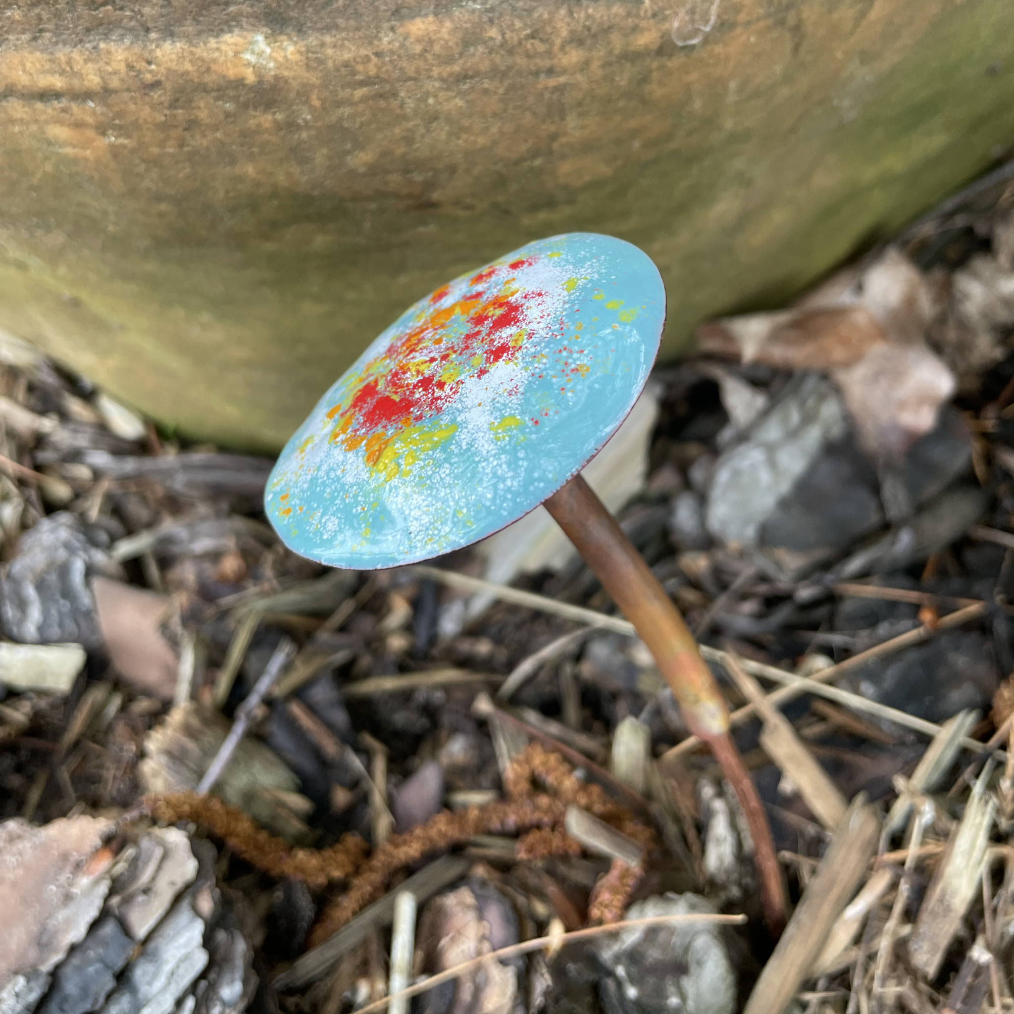 Small Enamel Mushrooms Assortment