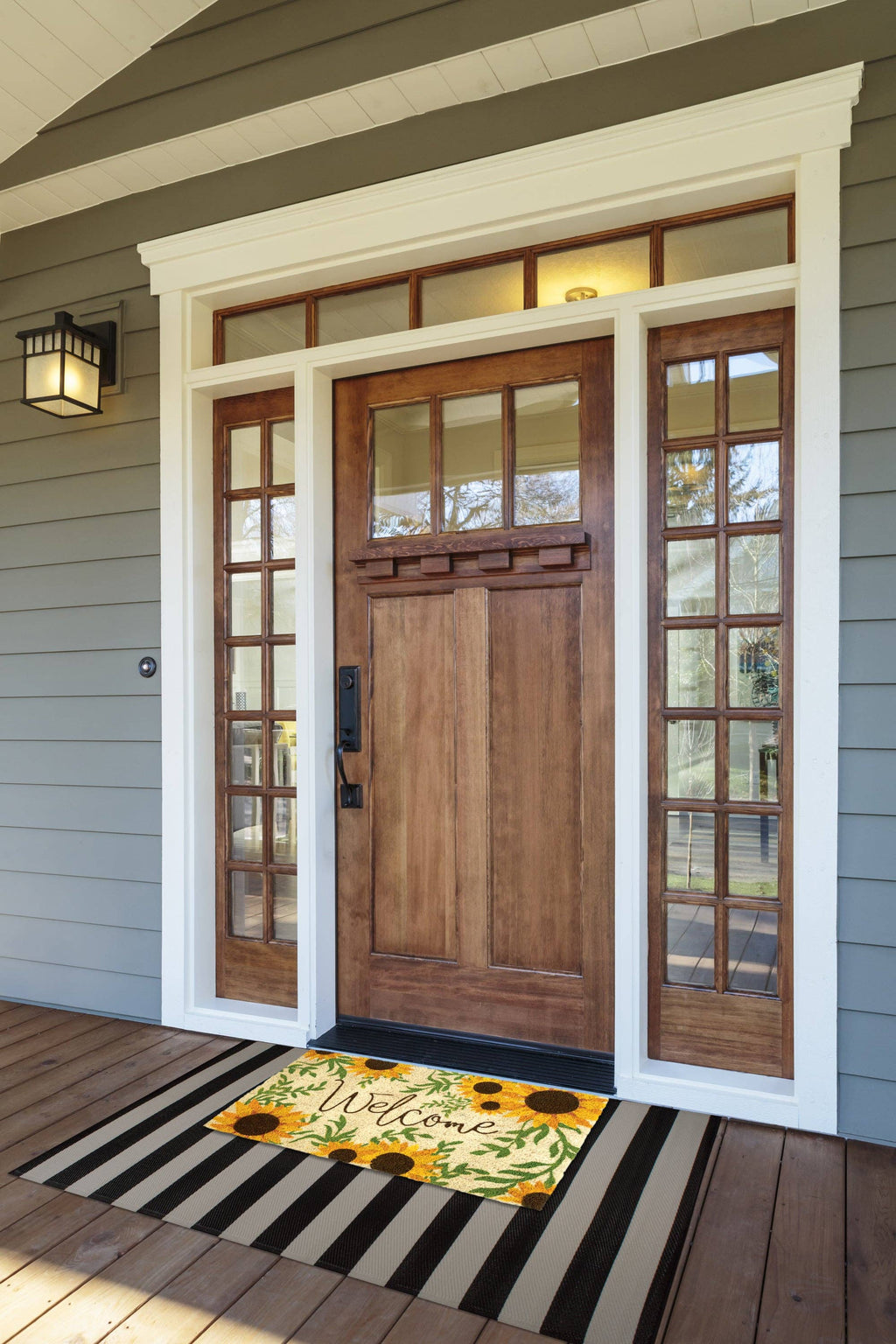 Sunflower Welcome Doormat