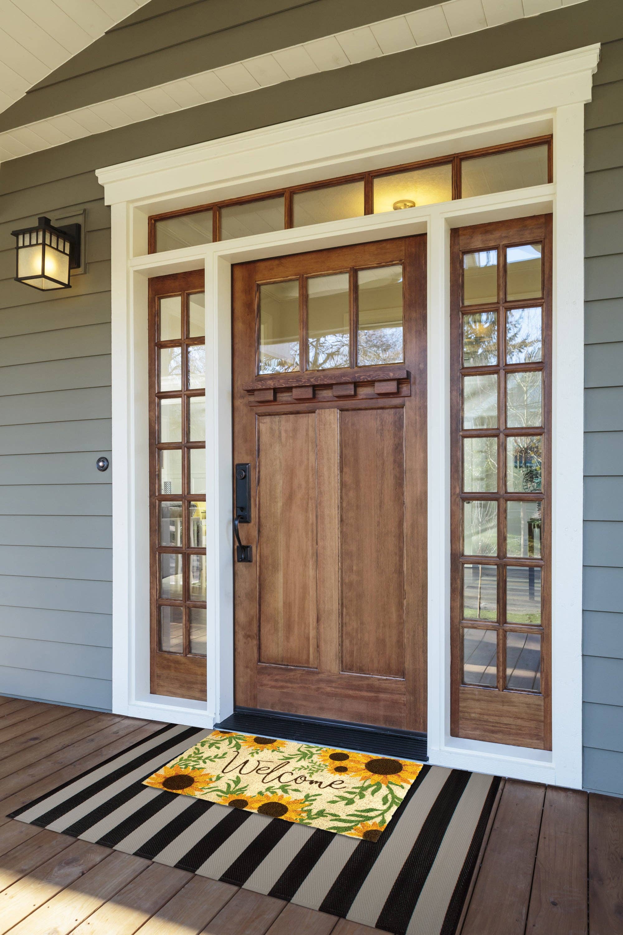 Sunflower Welcome Doormat