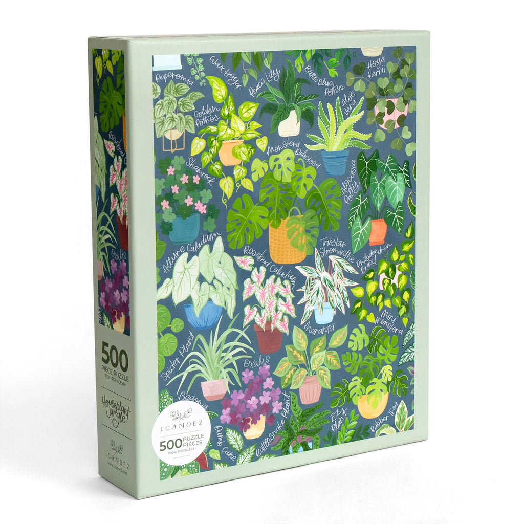 Houseplant Jungle - 500 Piece Jigsaw PuZZle