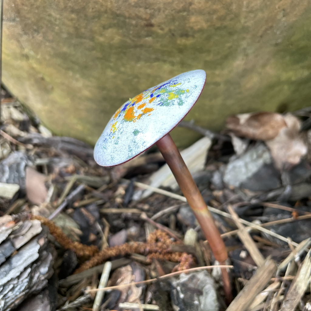 Small Enamel Mushrooms Assortment