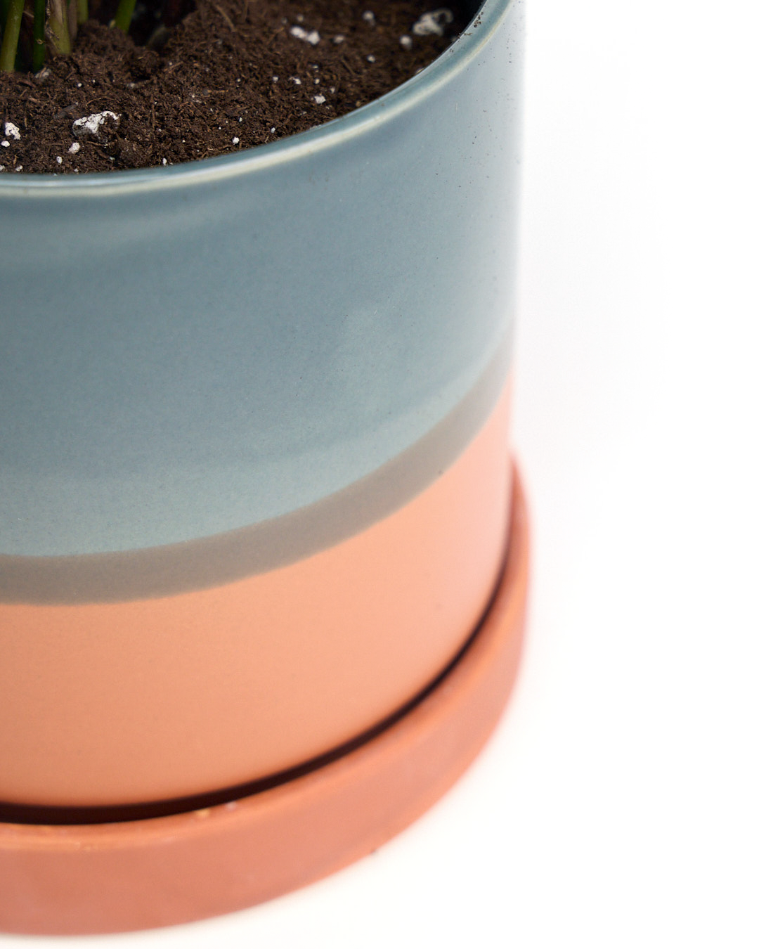 Minute Ceramic Planter Indoors 5 Inch Clay Terracotta Pot: Terracotta, 5"
