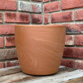 11.4" Red Terracotta Egg Pot