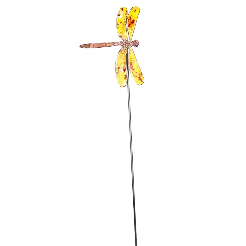 Small Enamel Copper Dragonflies