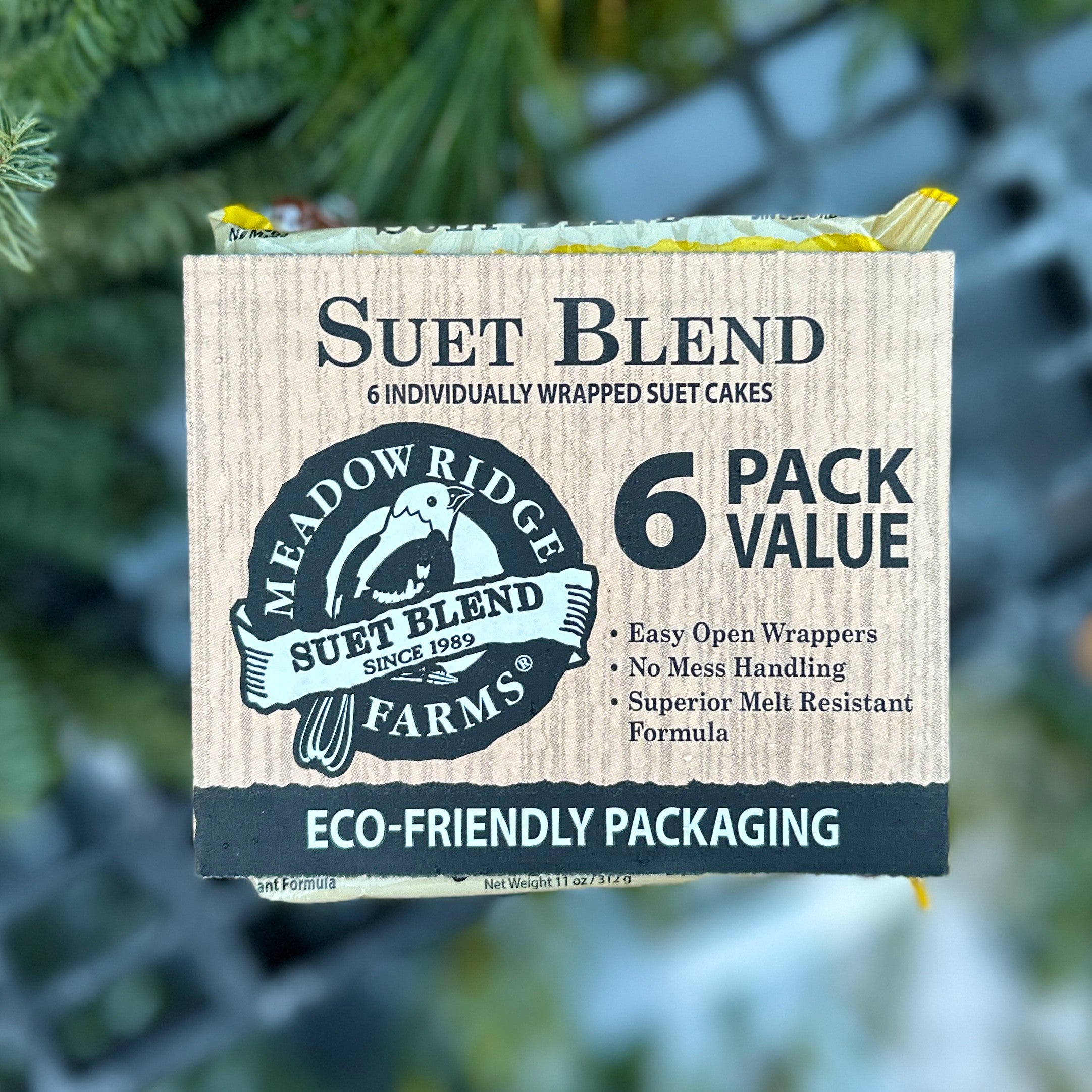 Meadow Ridge Suet Cakes: 6 Pack
