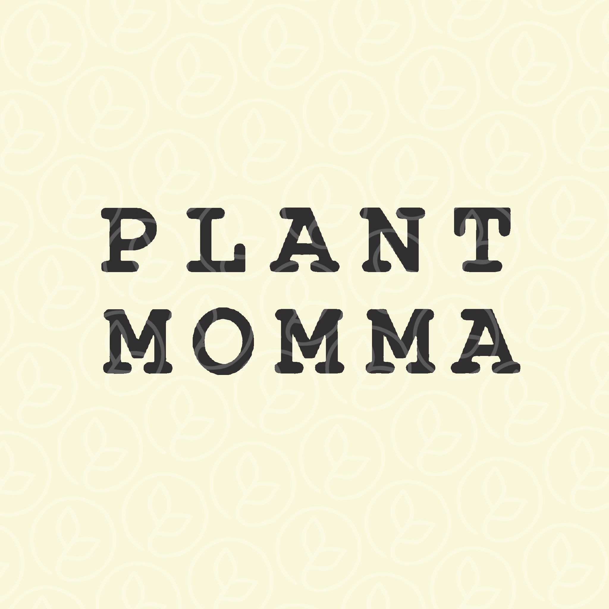 Plantpeople Plant Momma Sweatshirt: Distressed Green, White, Medium