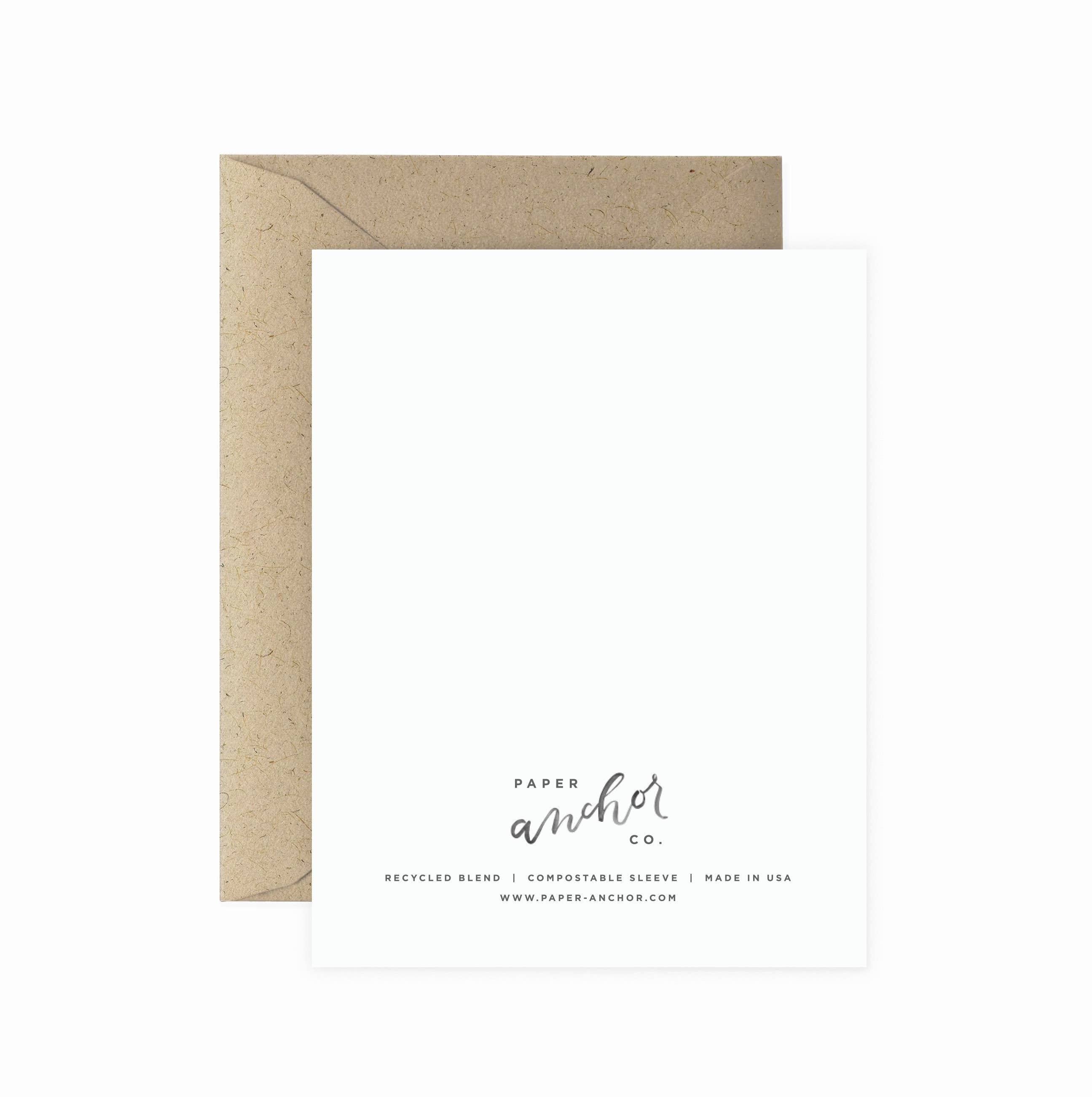 My Heart Is With You Sympathy Greeting Card