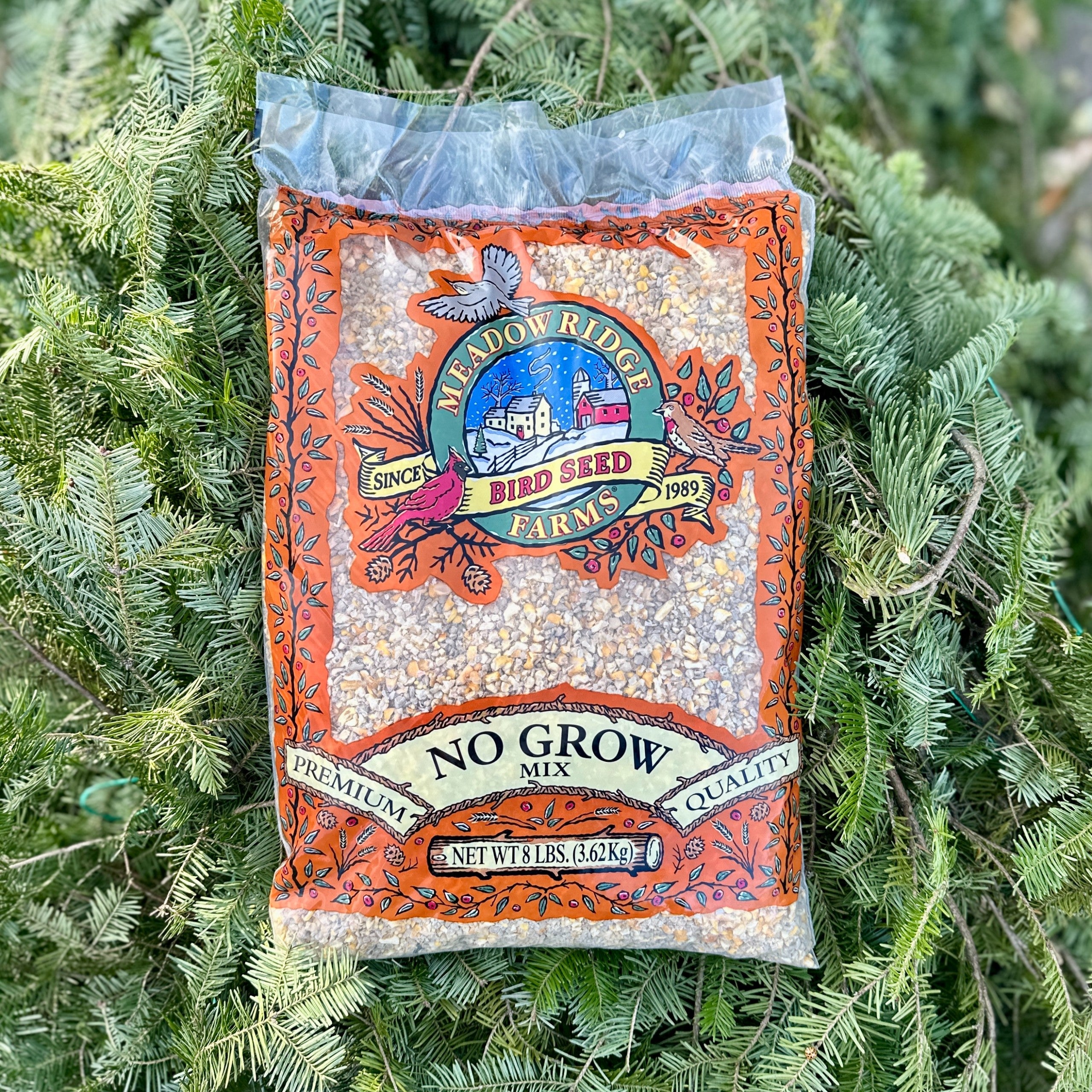 No Grow Mix Bird Seed 8# Bag - 20 Pounds