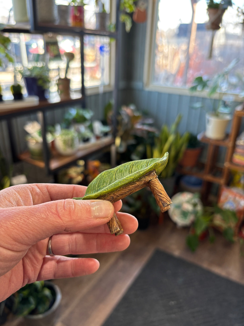 Leaf Bench | Fairy Garden