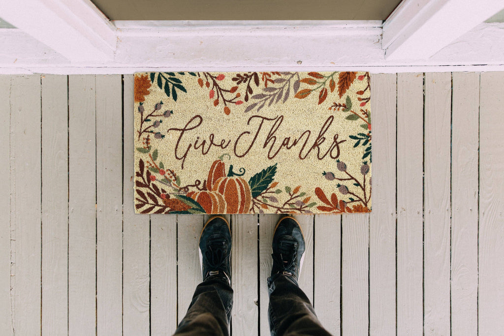 Give Thanks Doormat