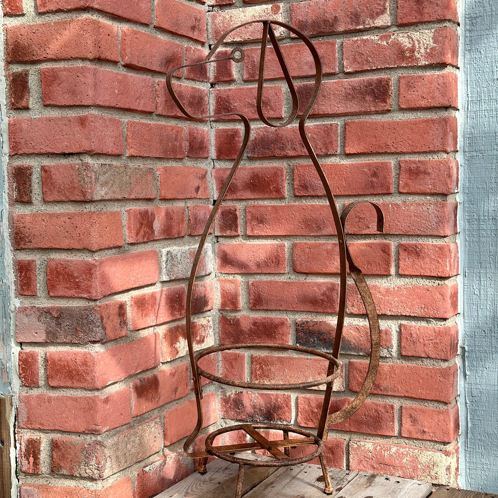 Dog Plant Stand - Deer Park Ironworks