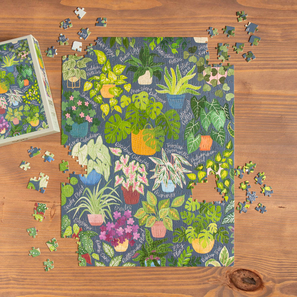 Houseplant Jungle - 500 Piece Jigsaw PuZZle