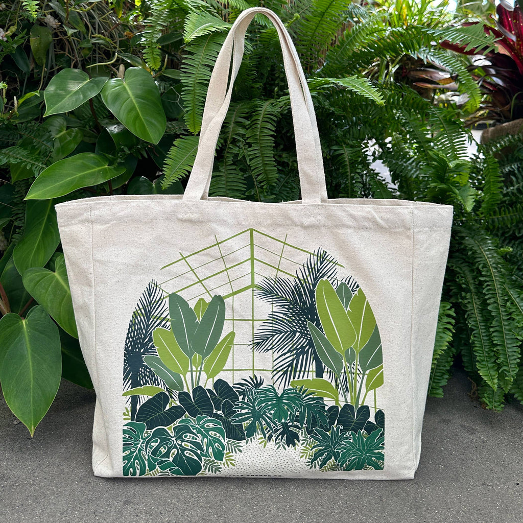 Tropical Conservatory Tote Bag | Plant + Garden Gift
