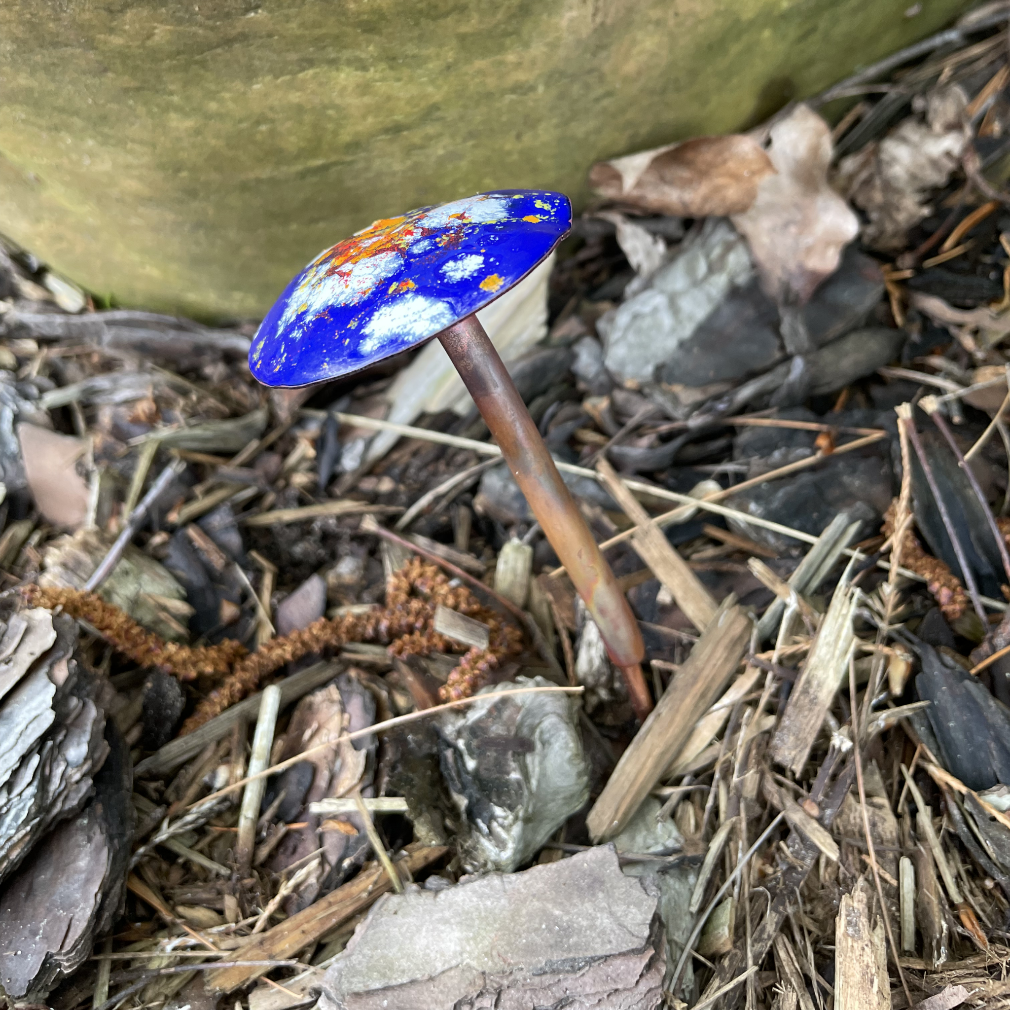 Small Enamel Mushrooms Assortment