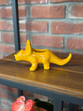 Triceratops Lemon Chrome Planter
