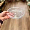 7 Inch Clear Nursery Saucer