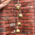 Round Gold Bells Hanger