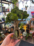 Tree House W/ Swinging Fairy | Fairy Garden