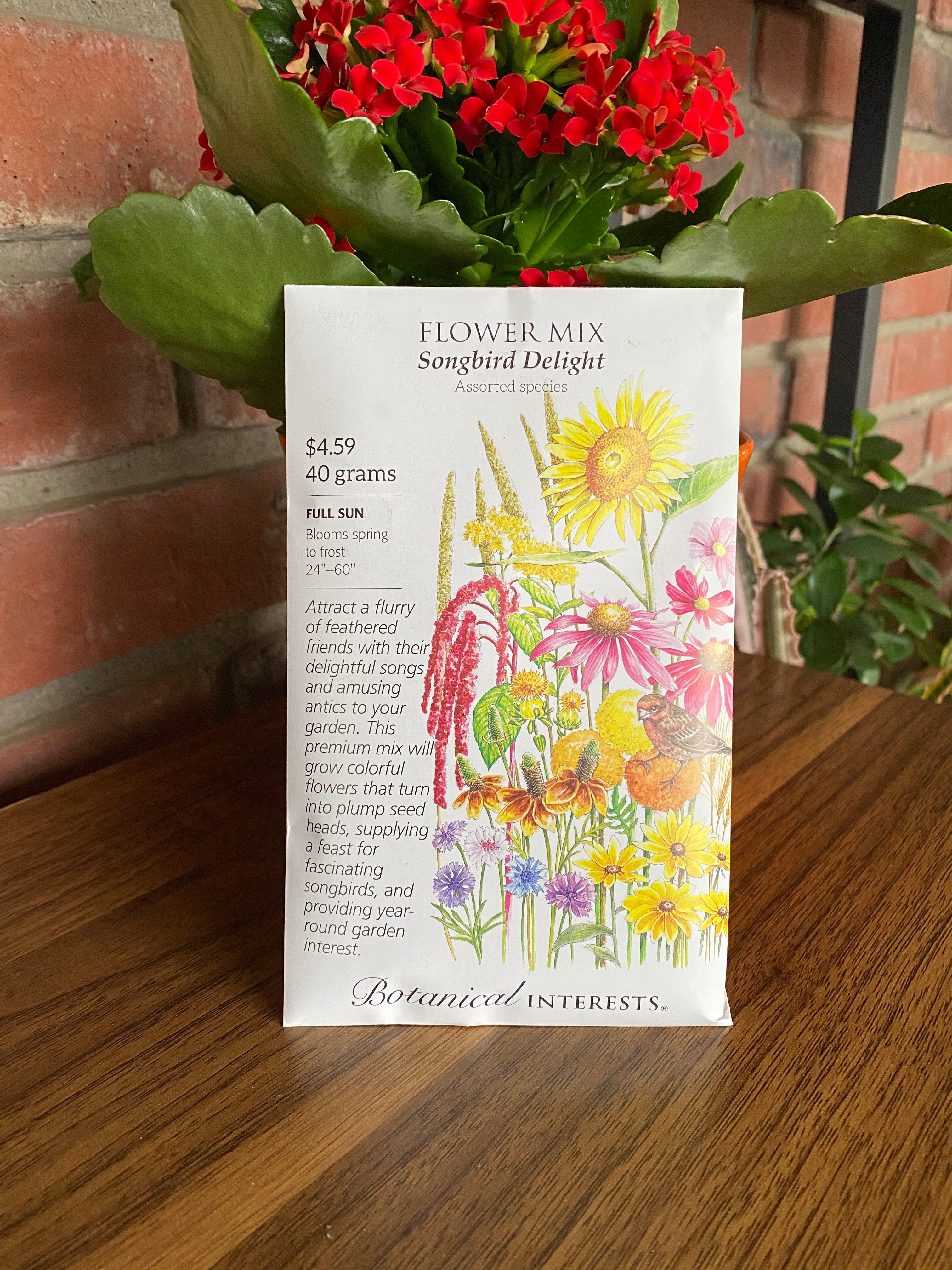 Flower Mix: Songbird Delight 40 Grams