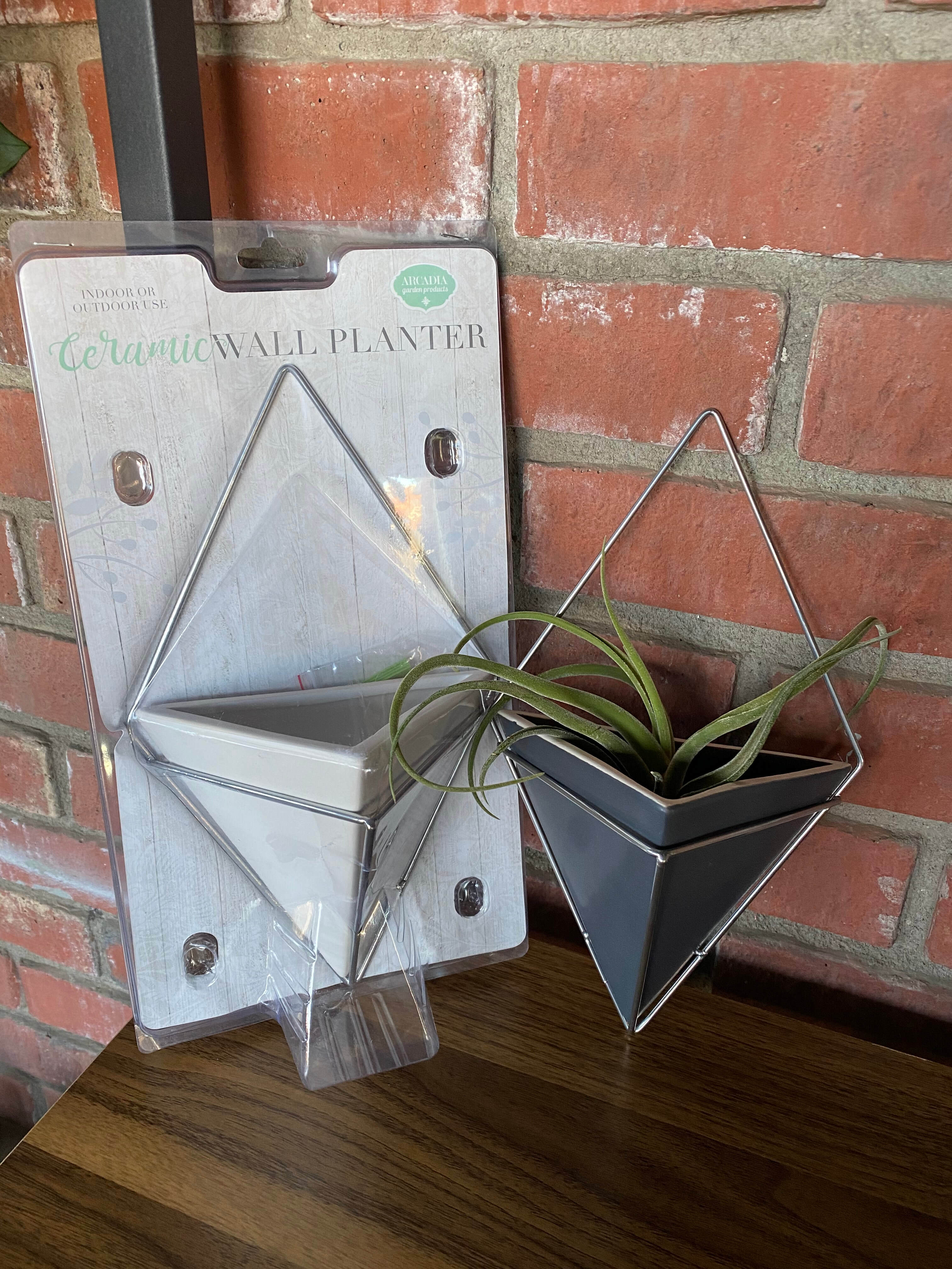 Arcadia Geometric Wall Planter - Large