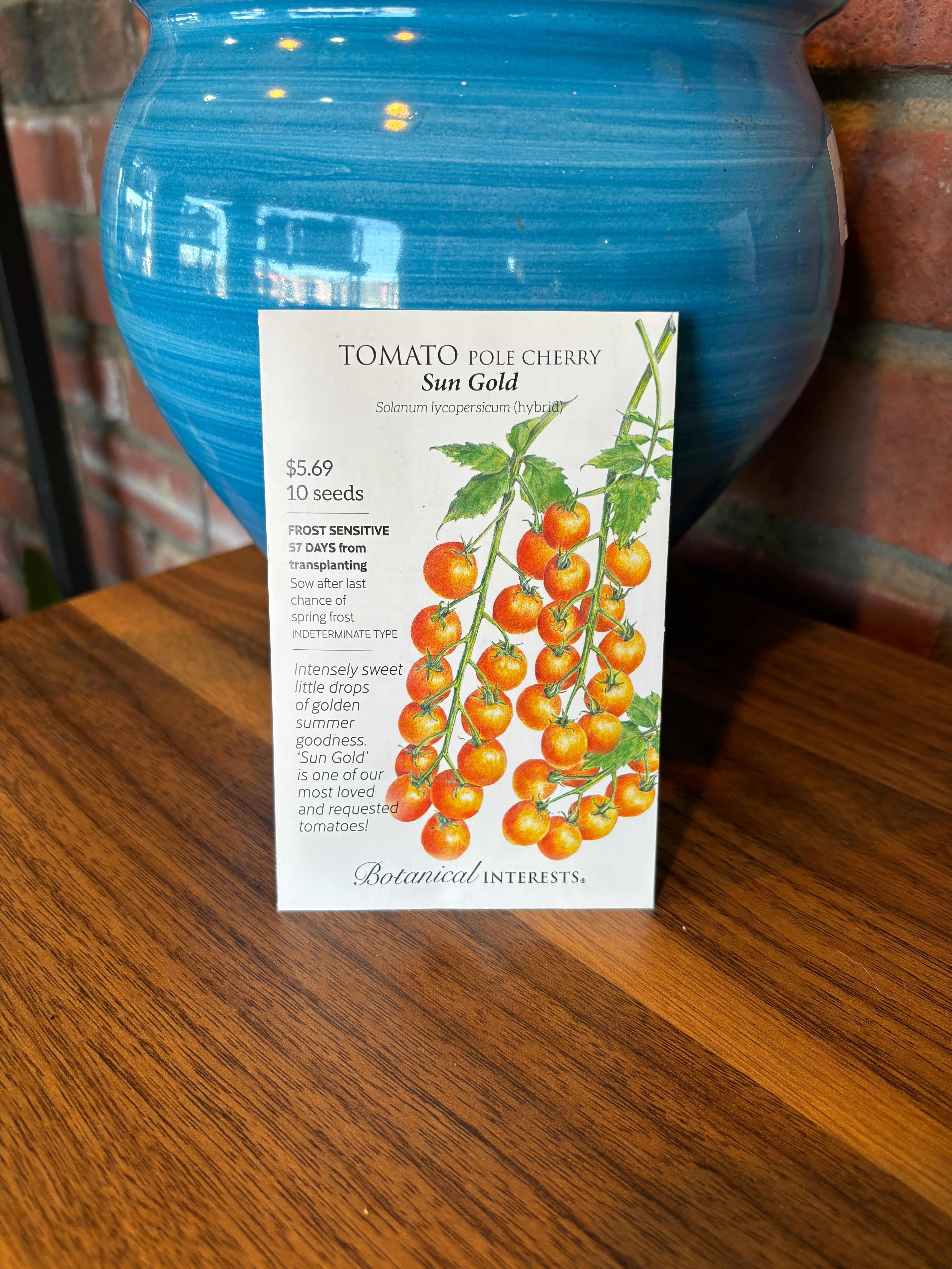 Tomato Pole Cherry Sun Gold