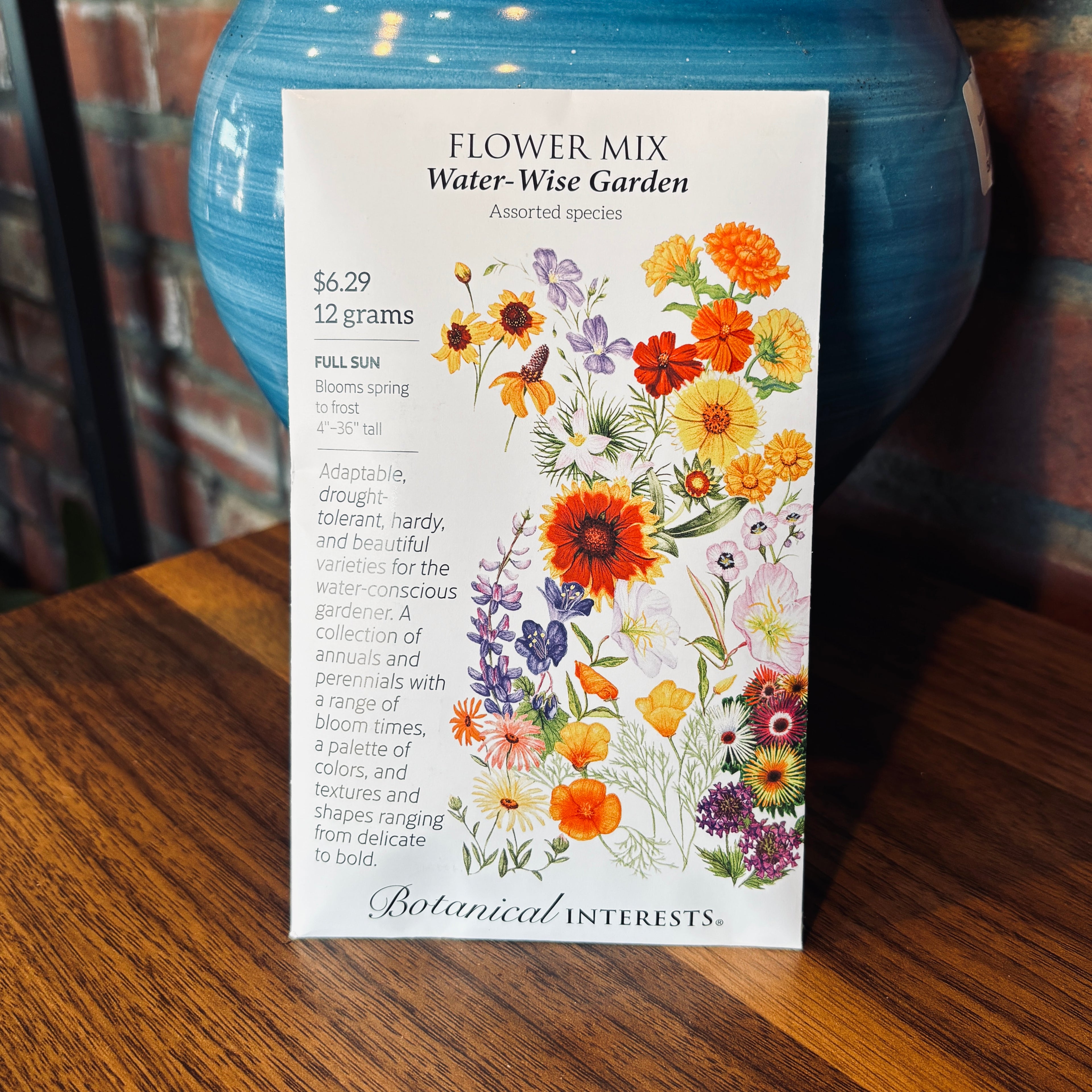 Flower Mix: Water-Wise Garden 10 Grams