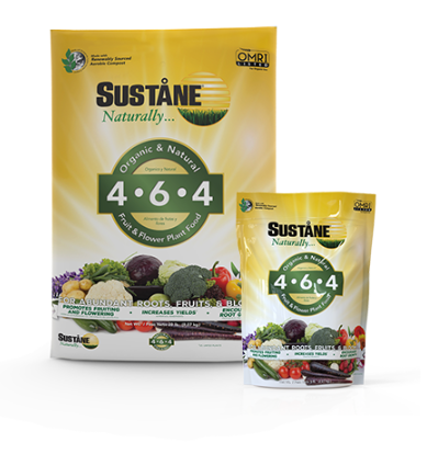 Sustane 4-6-4 Flower Veg Plant Food