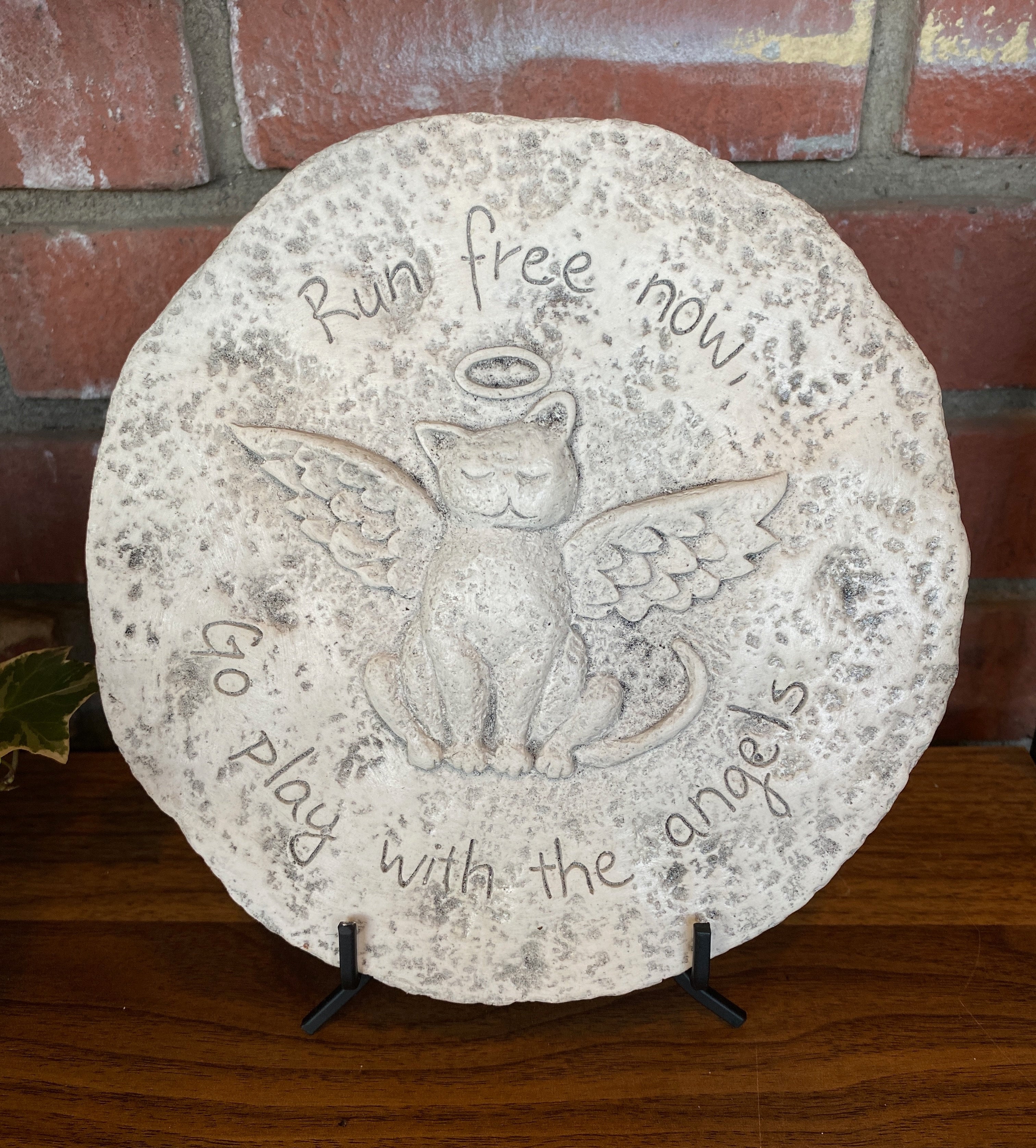 Cat Memorial Plaque