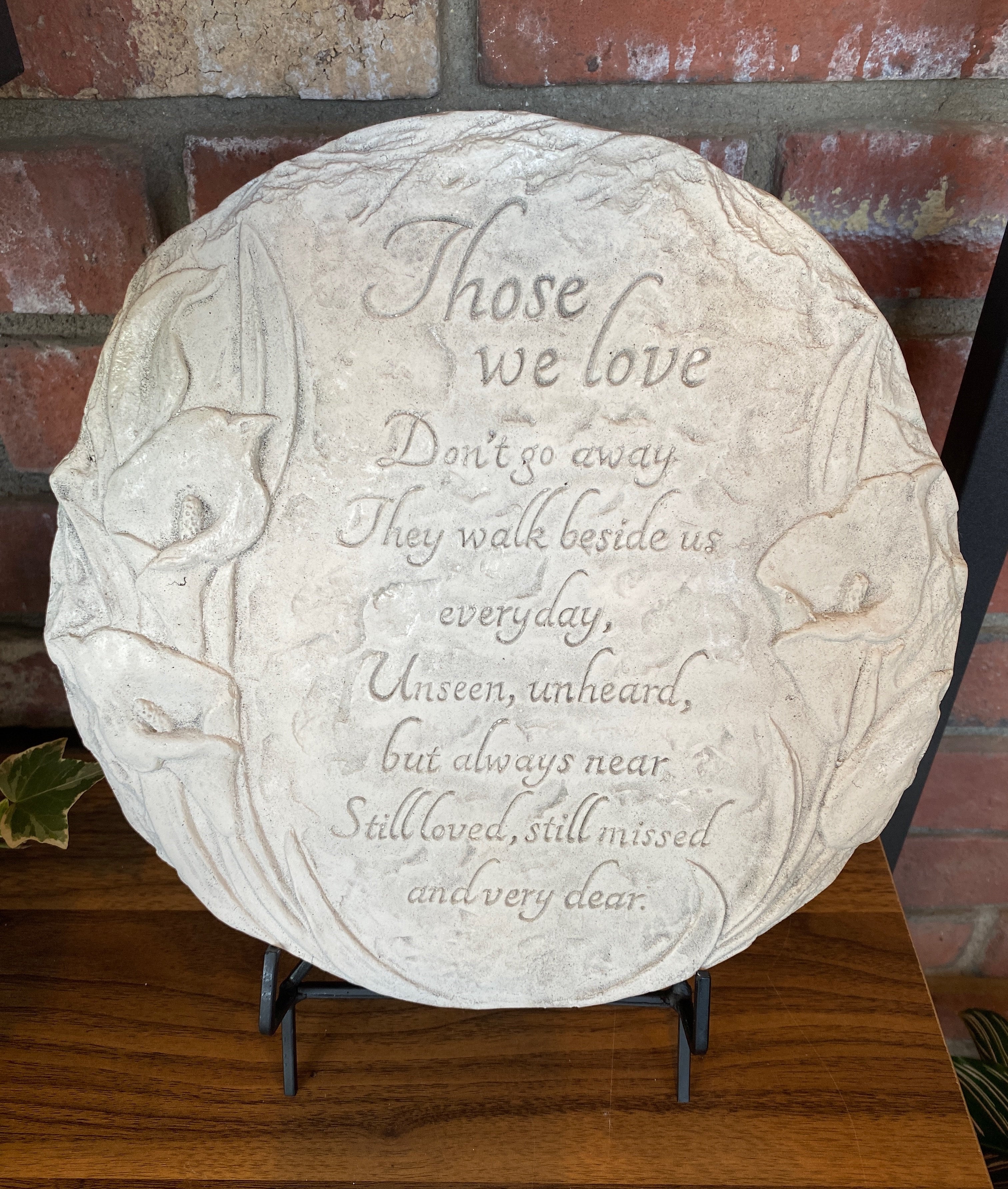 Those We Love Memorial Plaque
