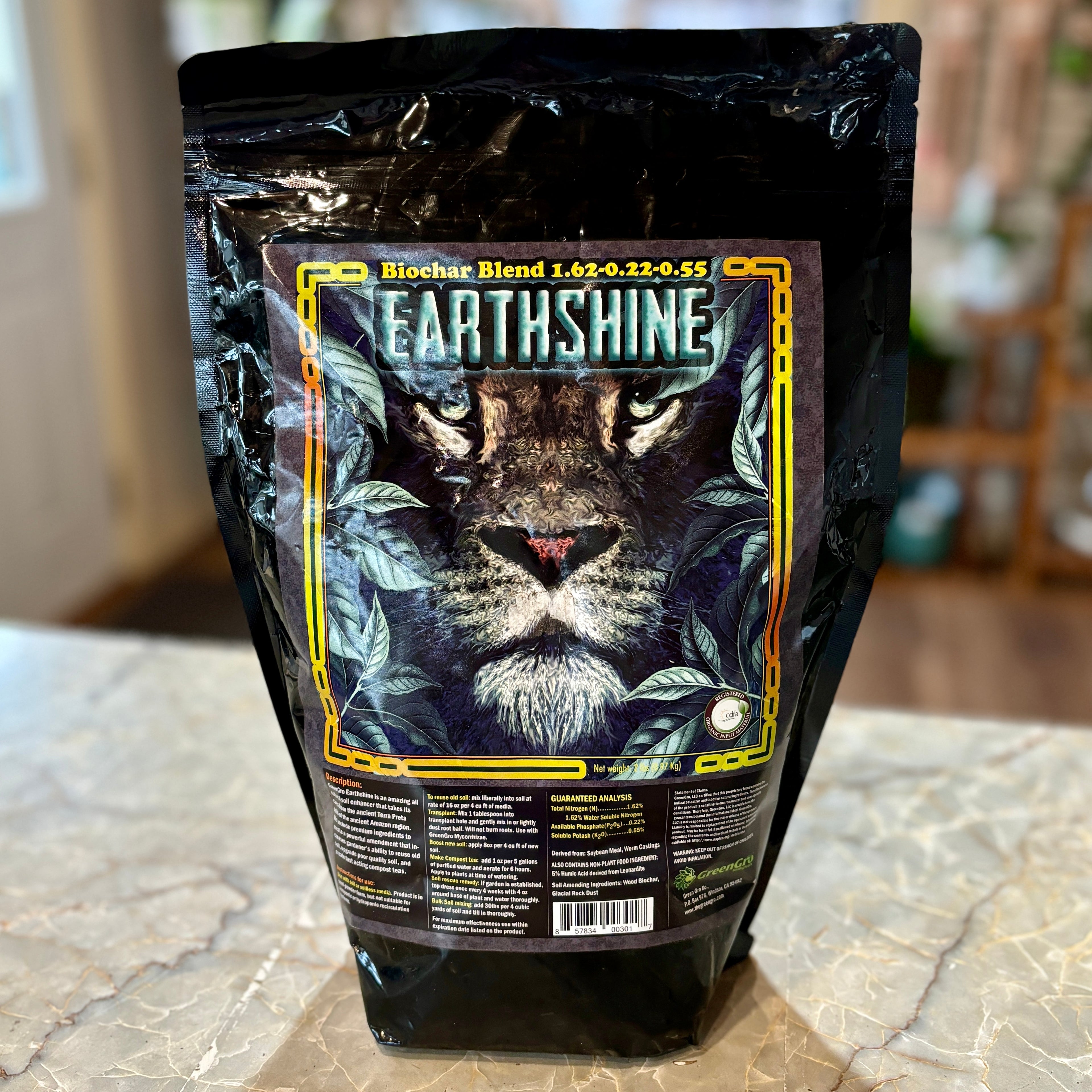 Biochar Blend 2 Lb Bag