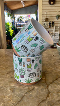 White Plant Icon Pot