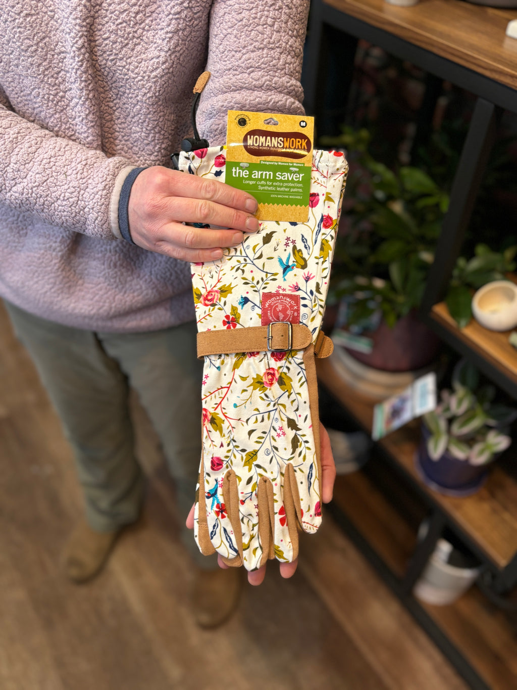 Woman's Work Arm Saver Glove - Large