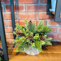 Birch Pot Centerpiece