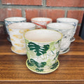 Chive Liberte Monstera 3.25" Pot & Saucer