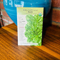 Bok Choy Tatsoi Rosette Organic