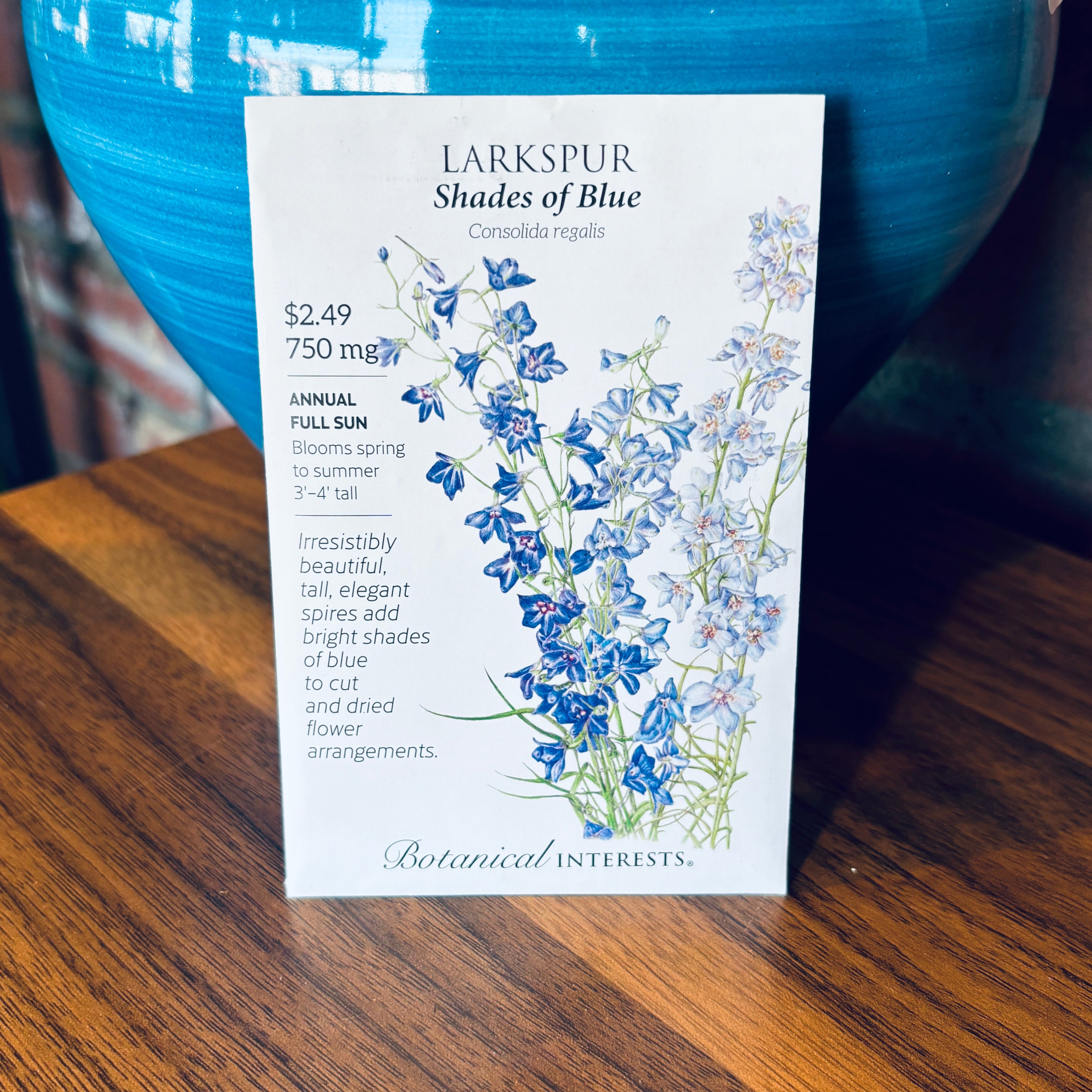 Larkspur Shades Of Blue