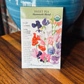 Sweet Pea Mammoth Blend Organic | Lathyrus