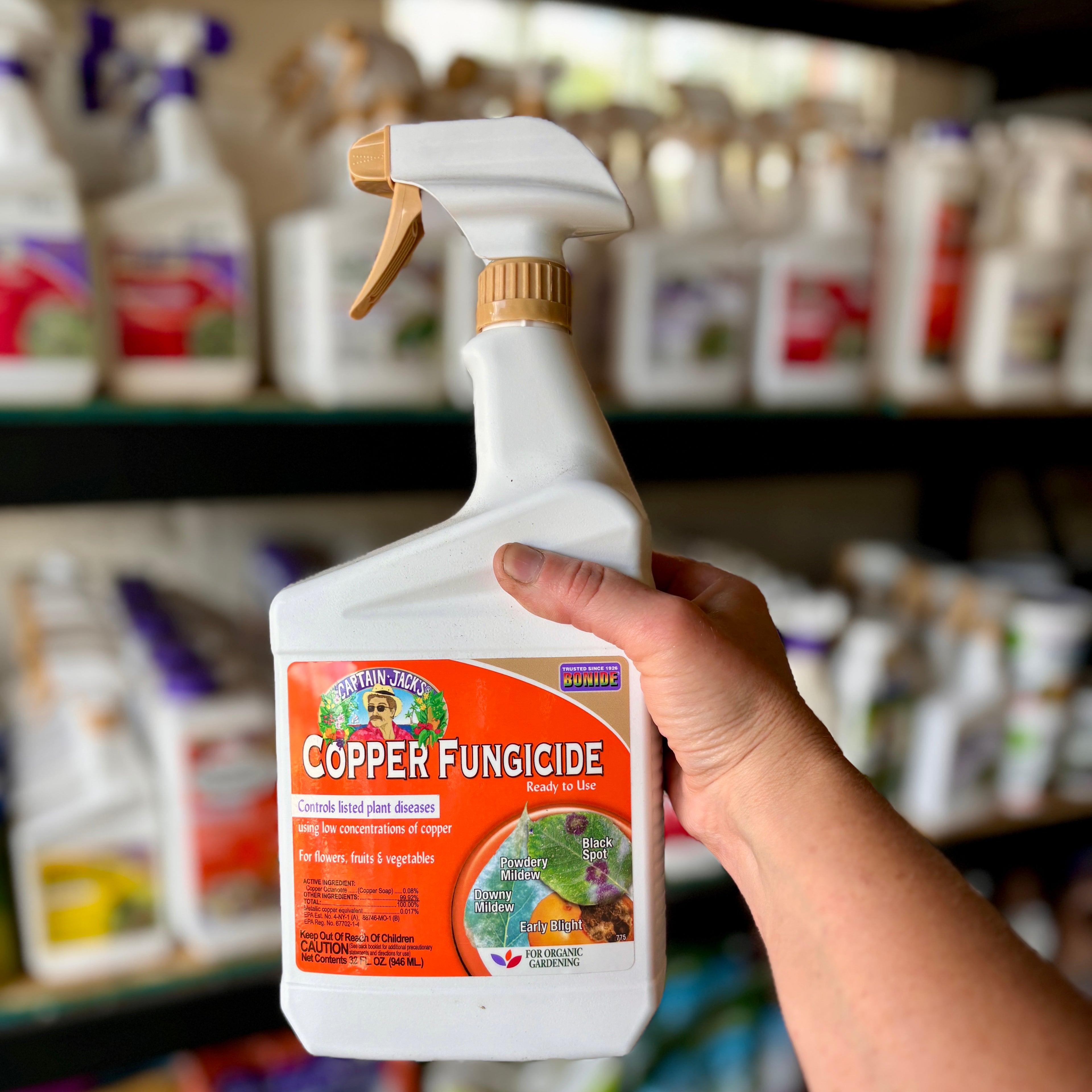 Captain Jack's Copper Fungicide Rtu 32 Fl. oz