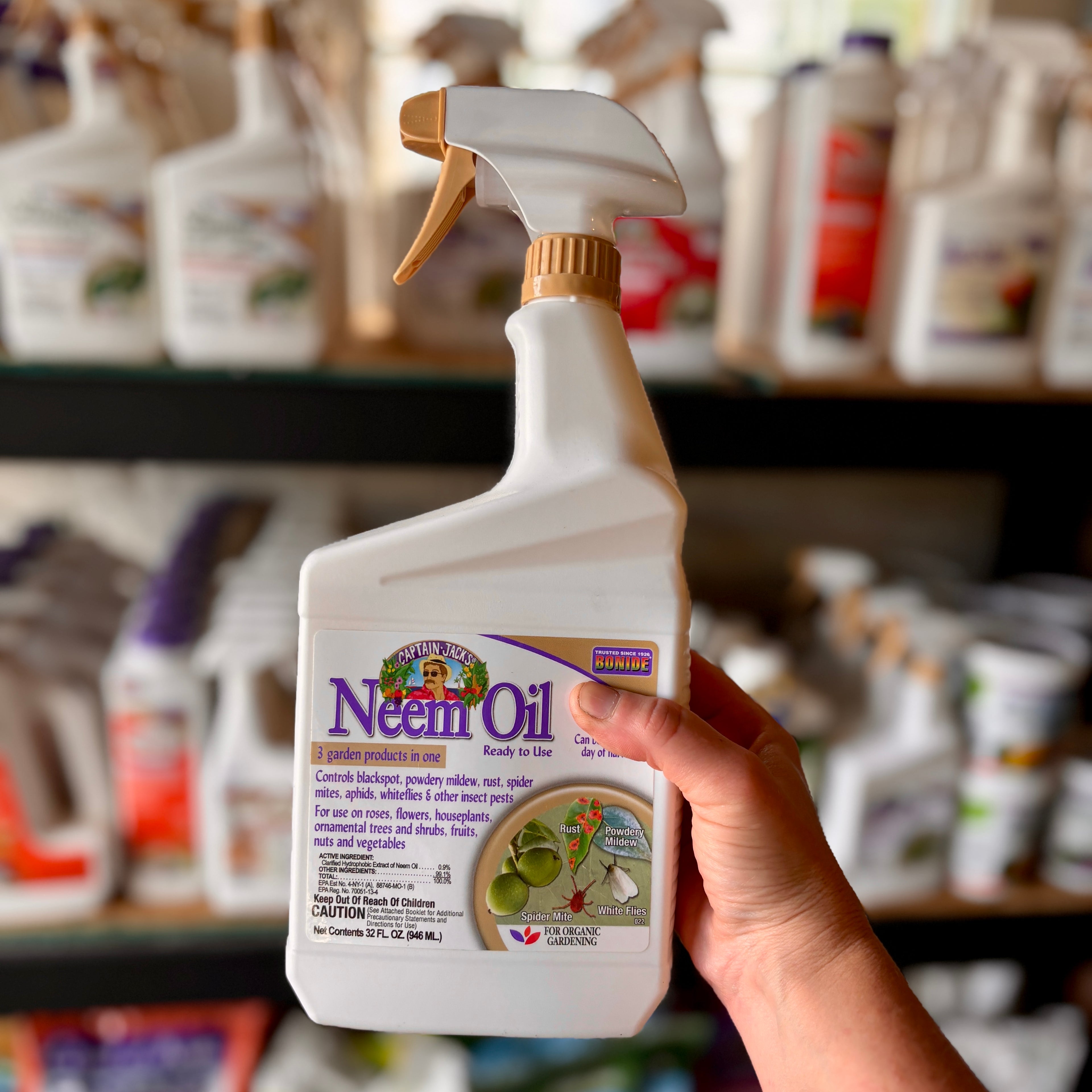 Captain Jack's Neem Oil Rtu 32 Fl.oz
