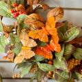 Orange Painted Butterflies 3.5 W/ A Clip