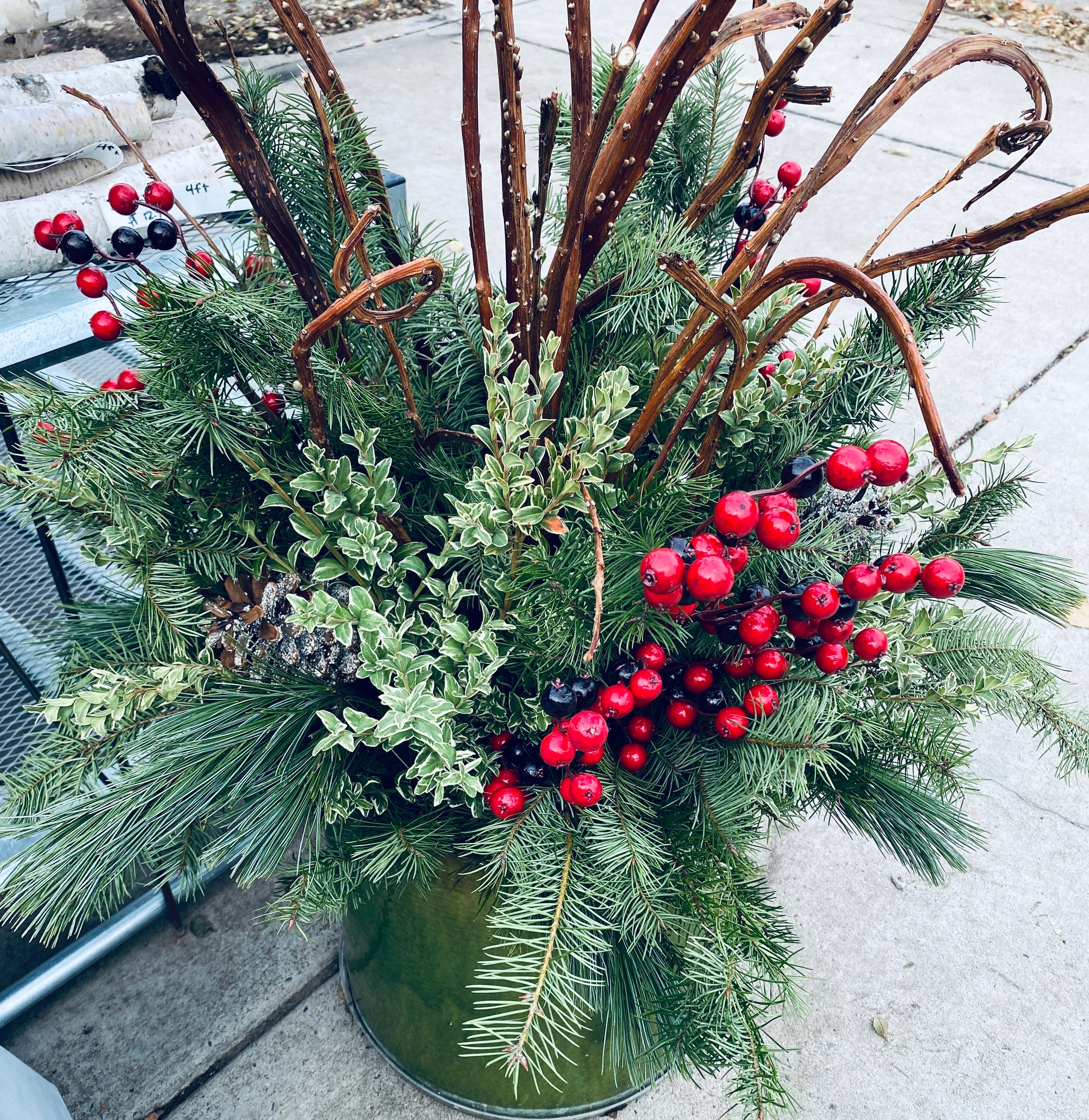 Design Your Own Holiday Porch Pot - Nov. 16 @ 11Am