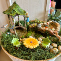 Fairy Garden Daisy Table & Chairs Set