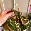 Fairy Garden Puppy & Butterfly