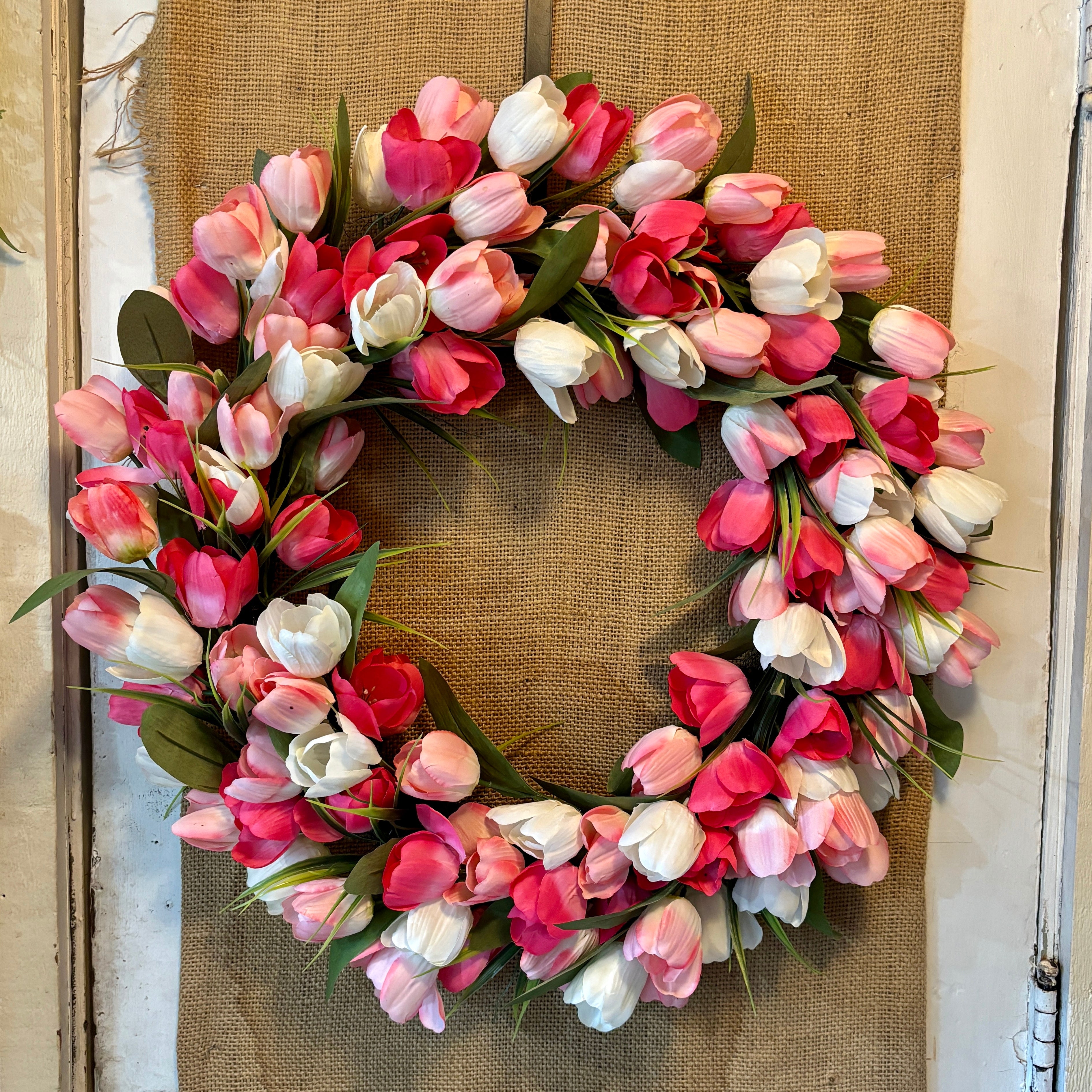Tulip Wreath - 26"