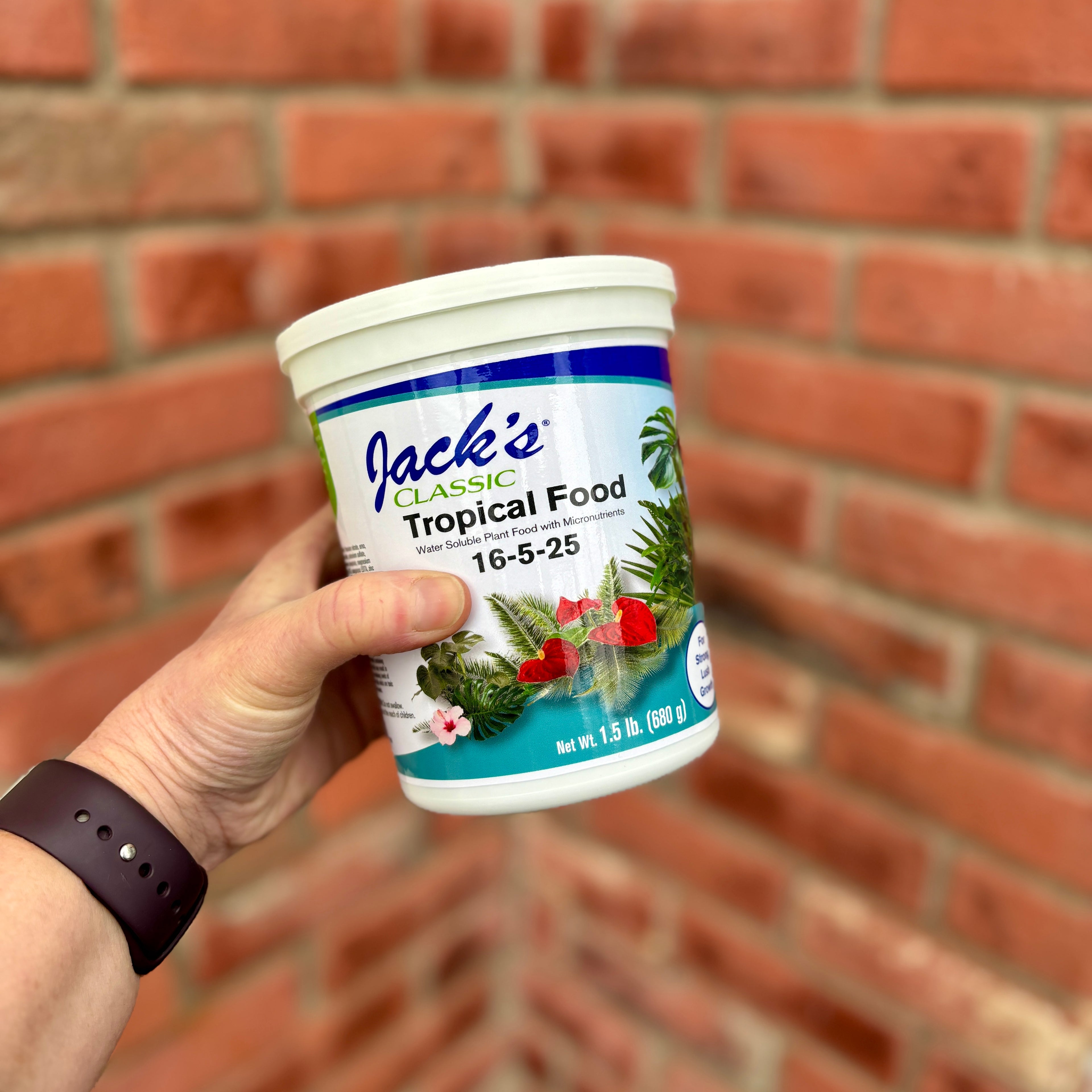 Jr Peters Tropical Food 1.5 Lb. Tub