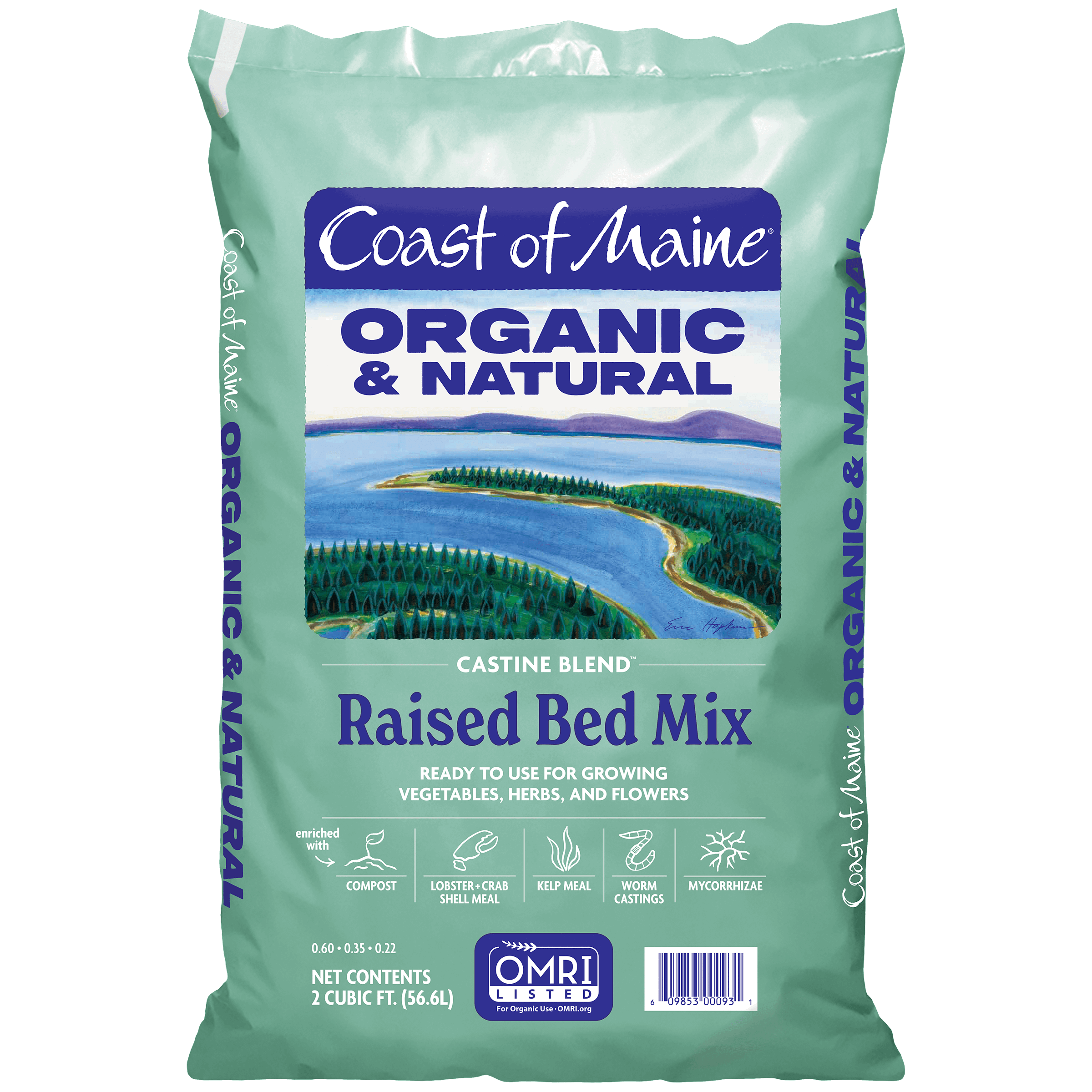 Coast Of Maine Castine Raised Garden Bed Mix 1 Cf Bag