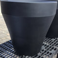 Crescent Planter Rim 22” Black