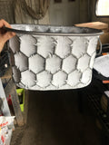 Oval Honeycomb Planters - Small